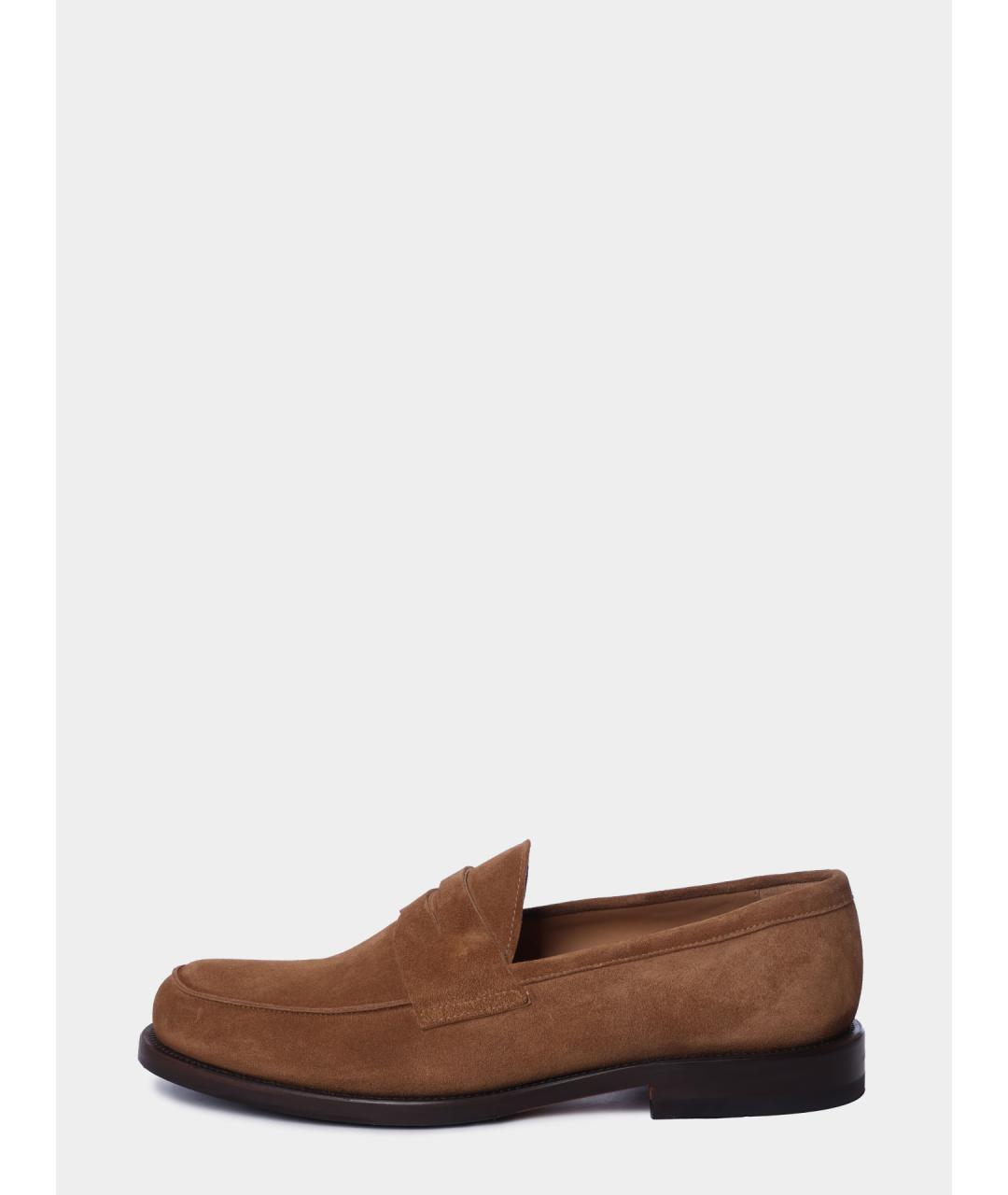 PREMIATA Коричневые замшевые лоферы, фото 7
