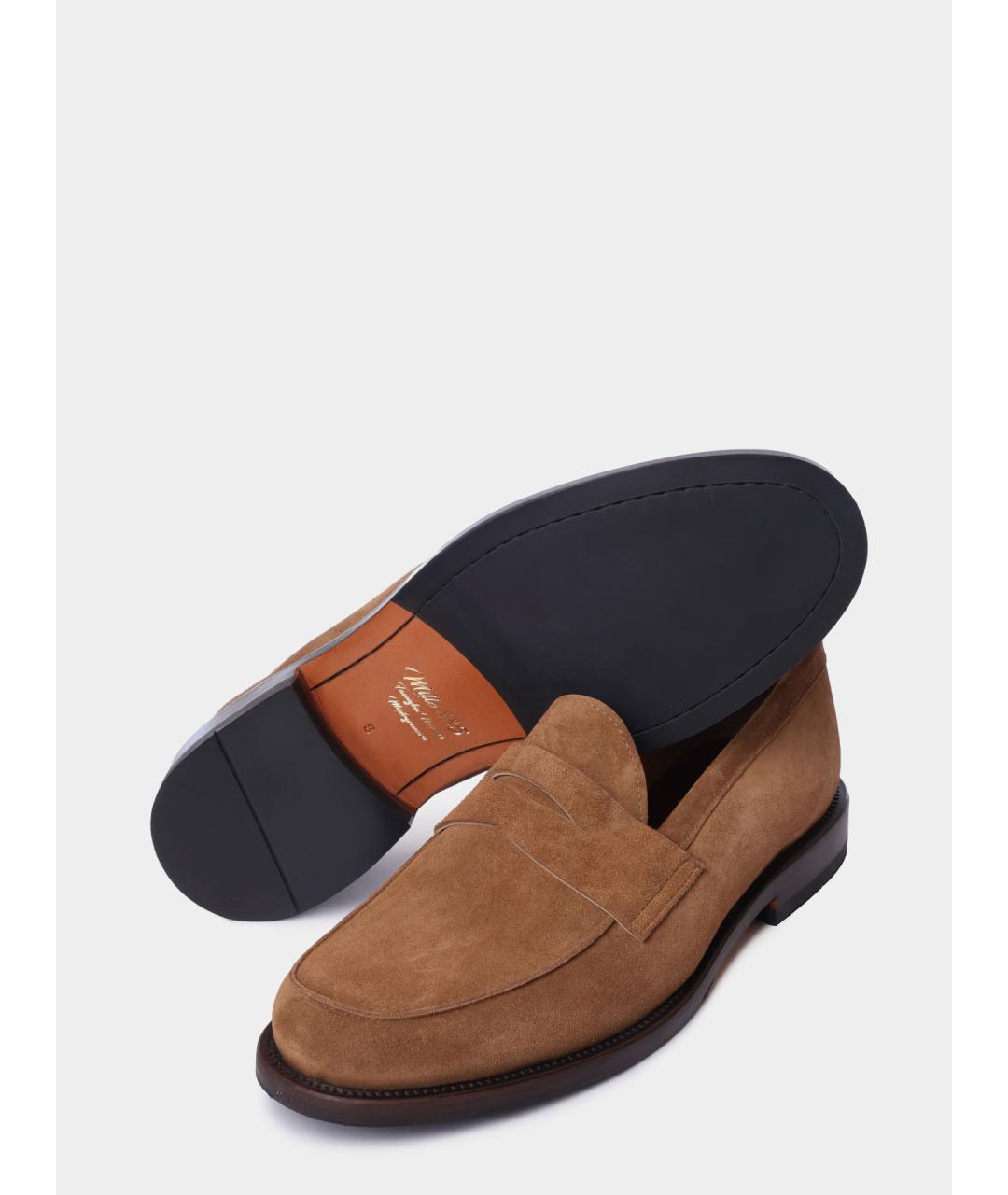 PREMIATA Коричневые замшевые лоферы, фото 4