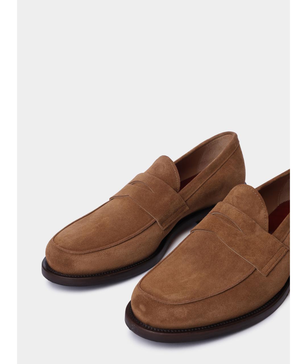 PREMIATA Коричневые замшевые лоферы, фото 3
