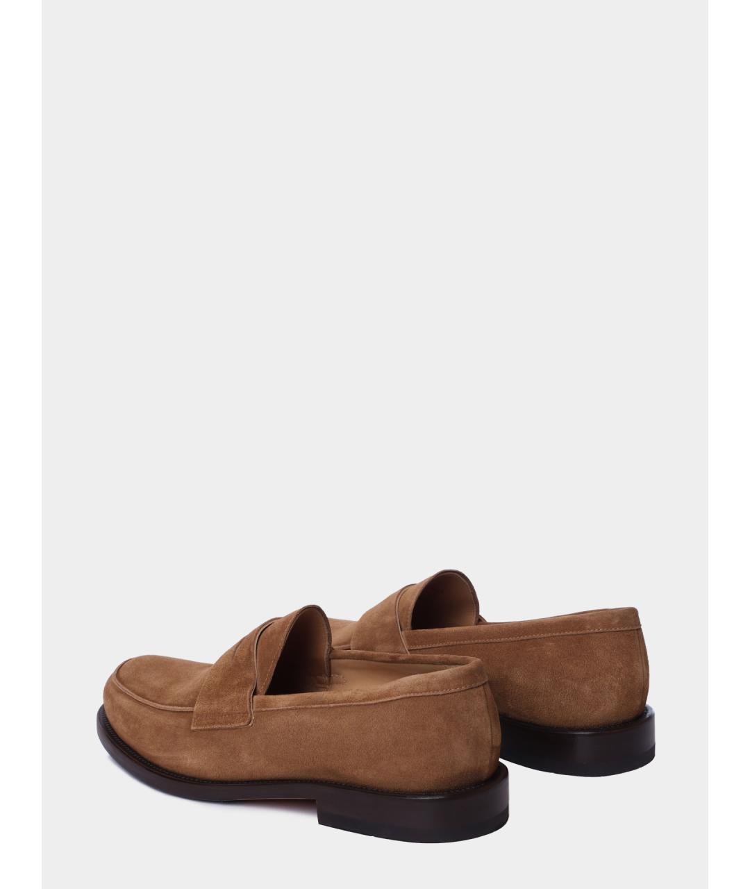 PREMIATA Коричневые замшевые лоферы, фото 6