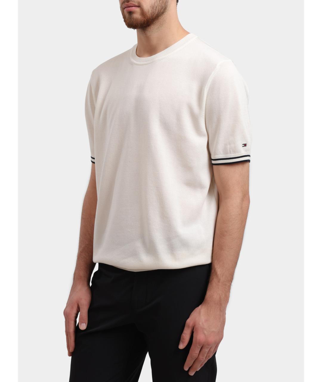 TOMMY HILFIGER Белая футболка, фото 3