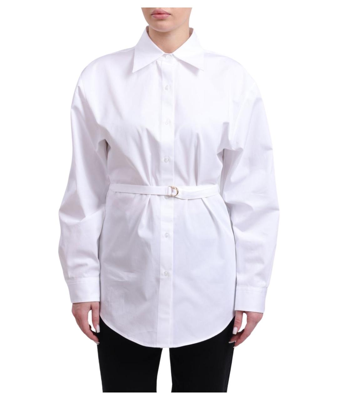 HUGO Белая хлопковая рубашка, фото 1