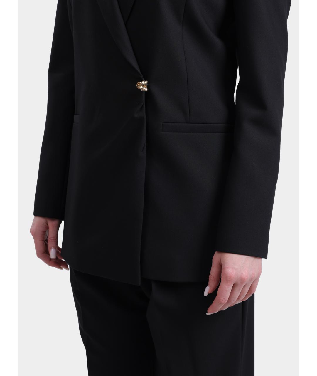 HUGO Черный жакет/пиджак, фото 4