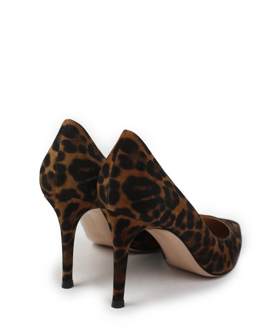 GIANVITO ROSSI Мульти замшевые туфли, фото 5