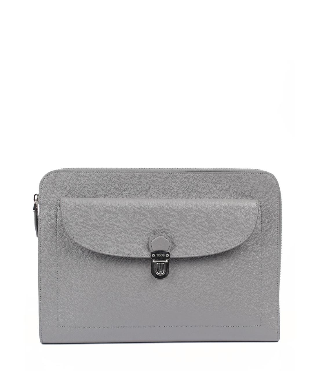TOD'S Серый кошелек, фото 1