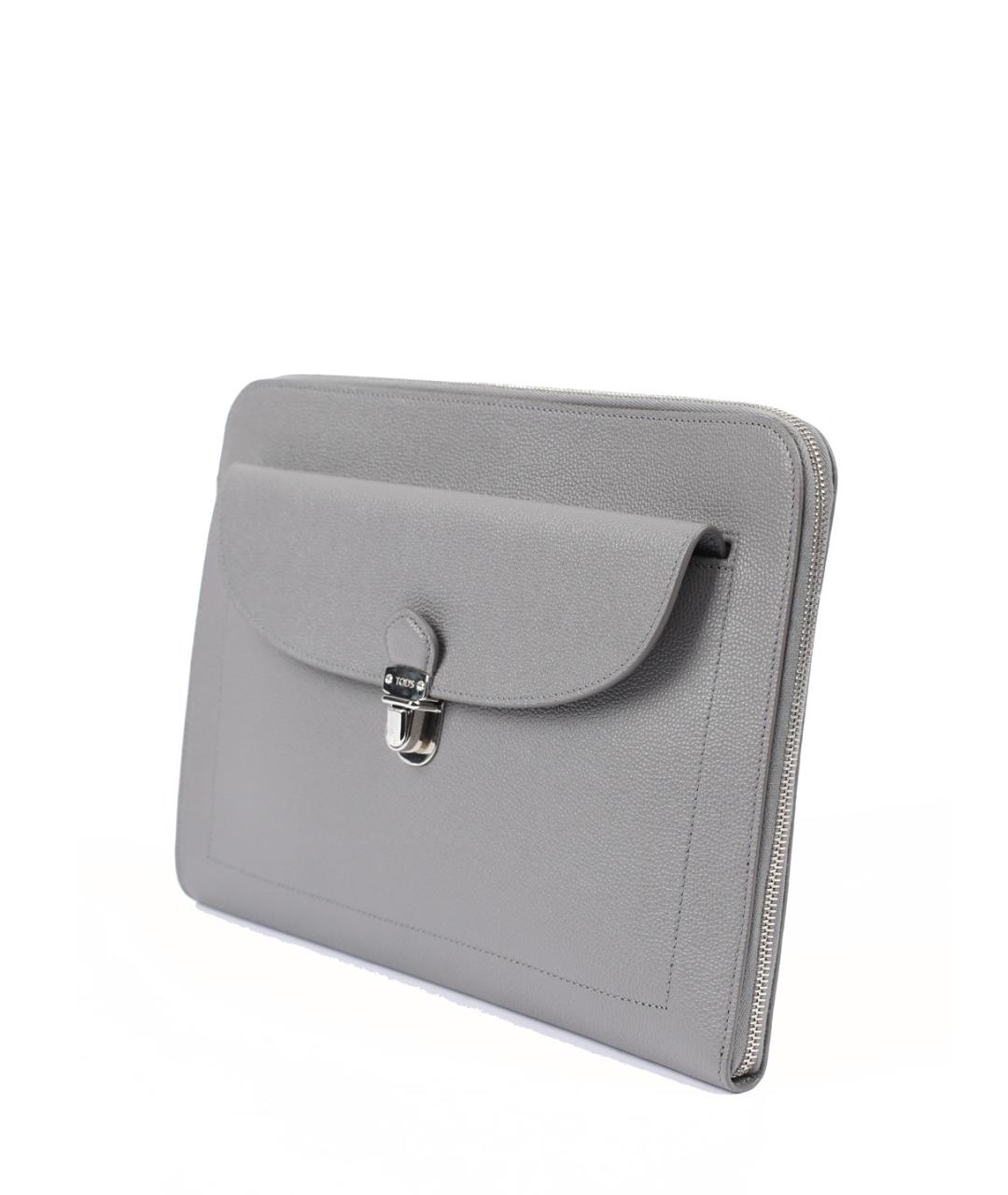 TOD'S Серый кошелек, фото 2