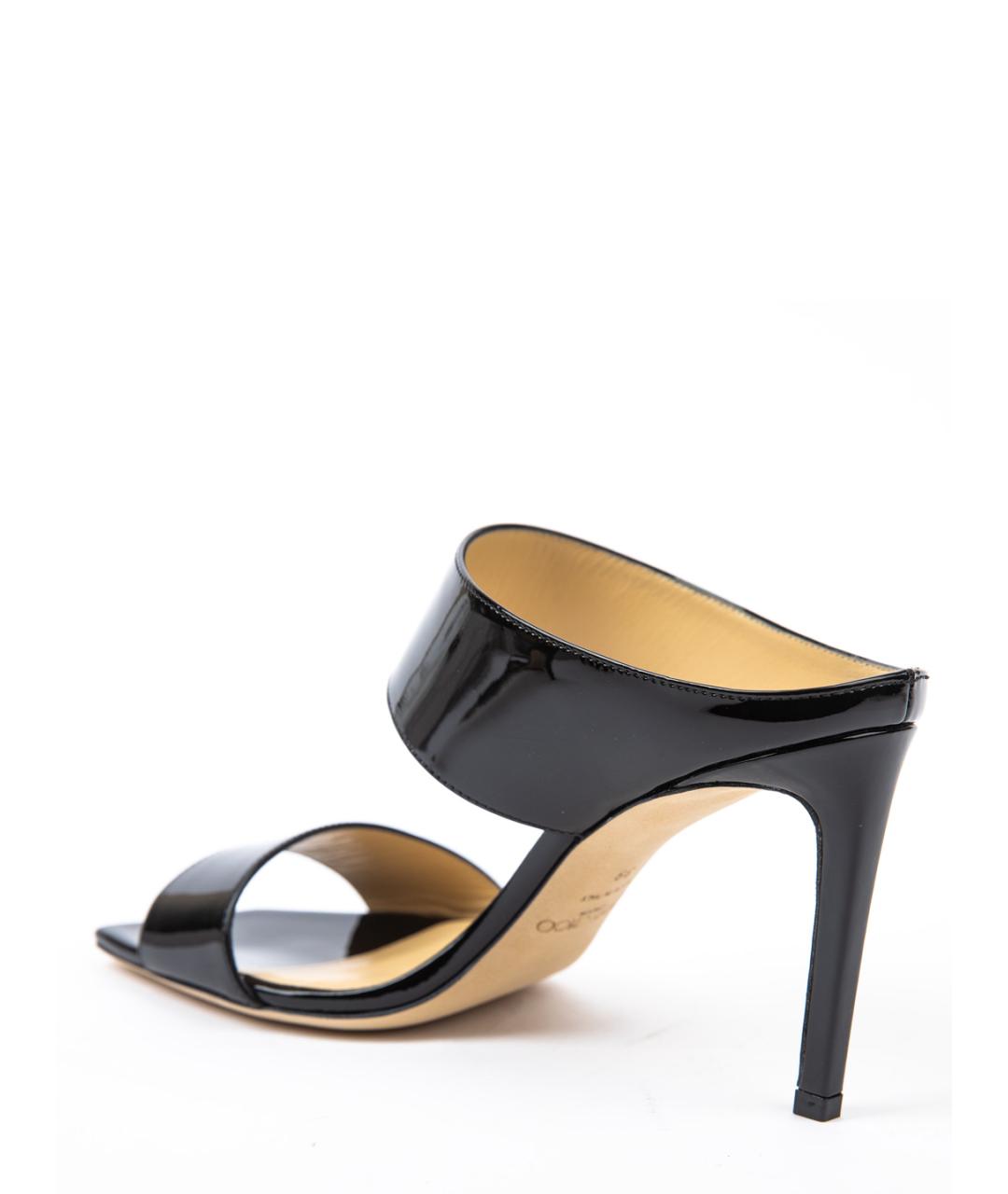JIMMY CHOO Черные мюли, фото 5