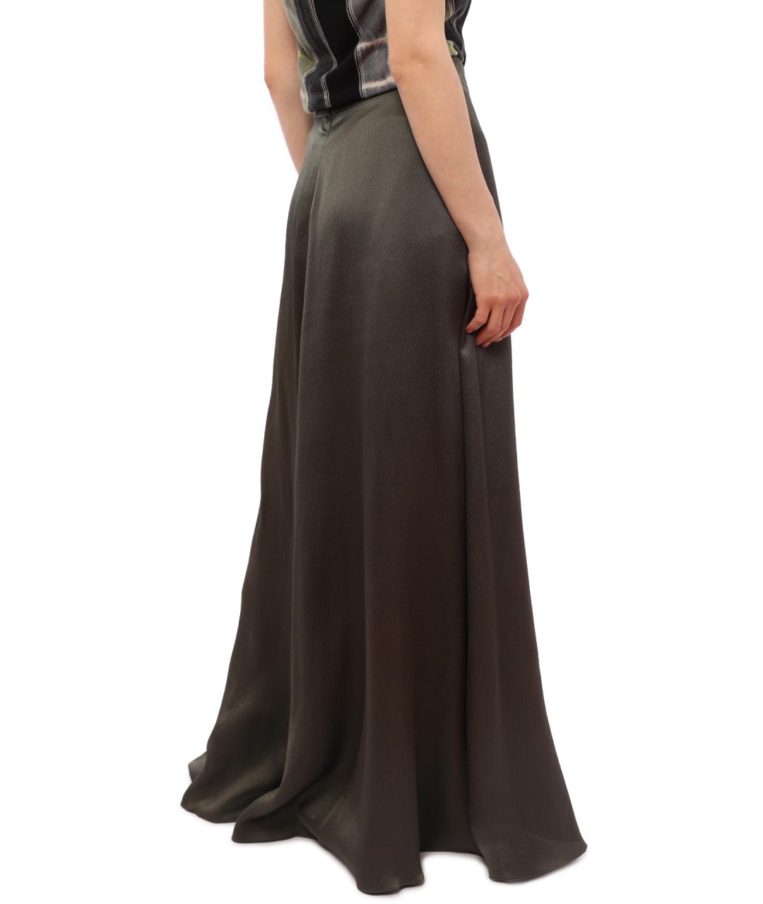 EMPORIO ARMANI Коричневая юбка макси, фото 2
