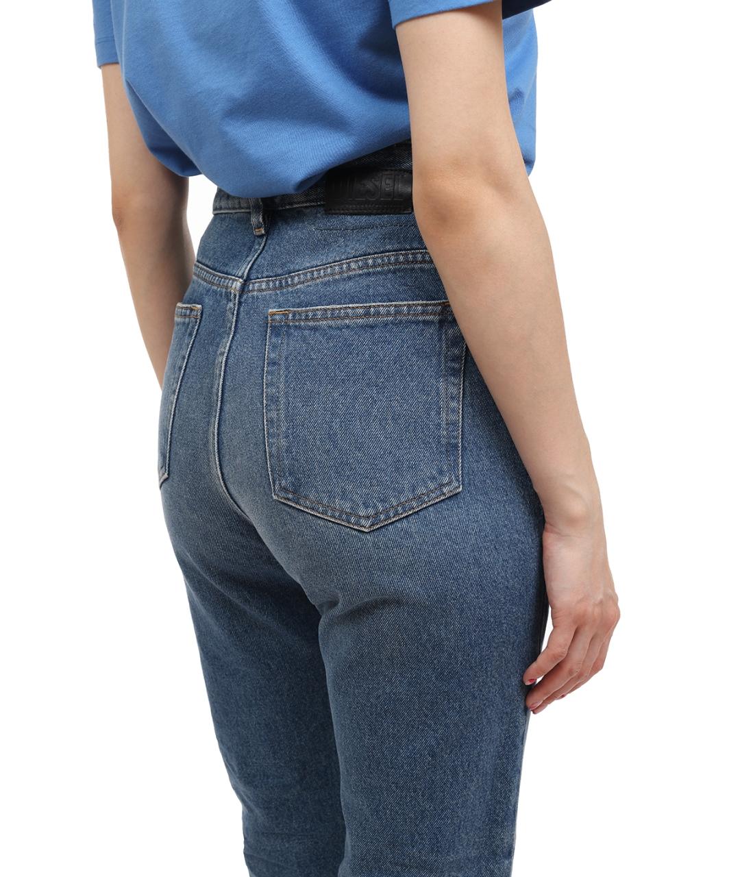 DIESEL Синие прямые джинсы, фото 3