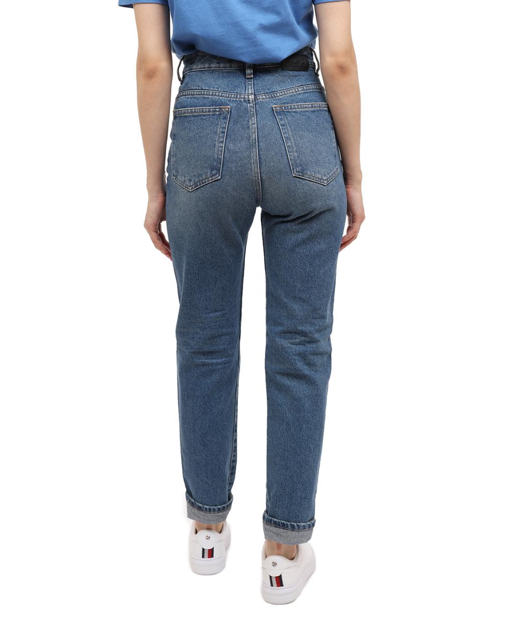 DIESEL Синие прямые джинсы, фото 4