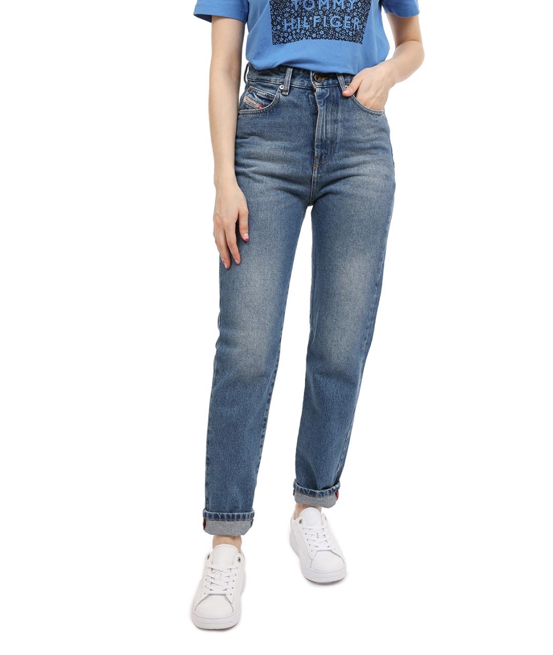 DIESEL Синие прямые джинсы, фото 1