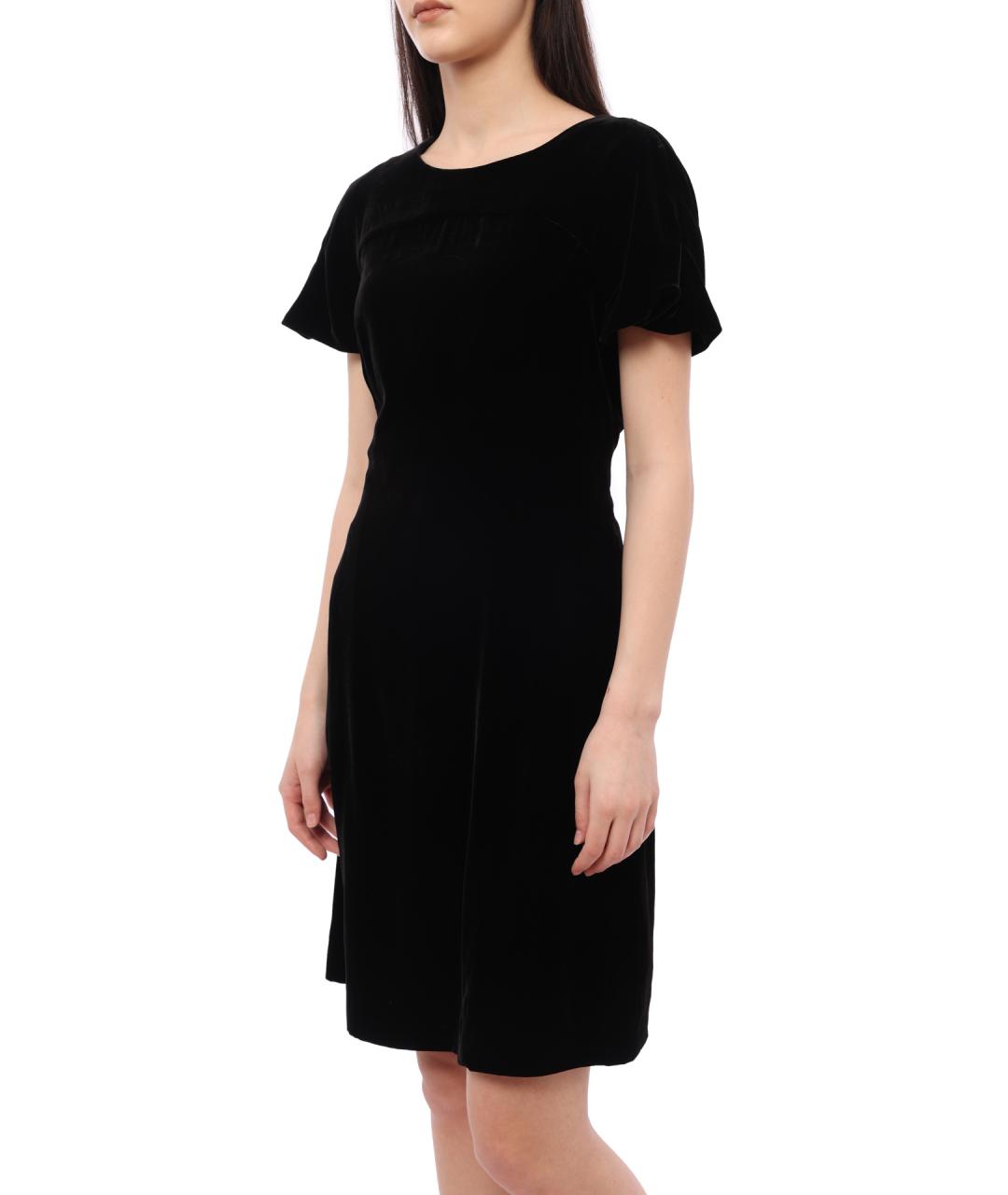 EMPORIO ARMANI Черное повседневное платье, фото 5