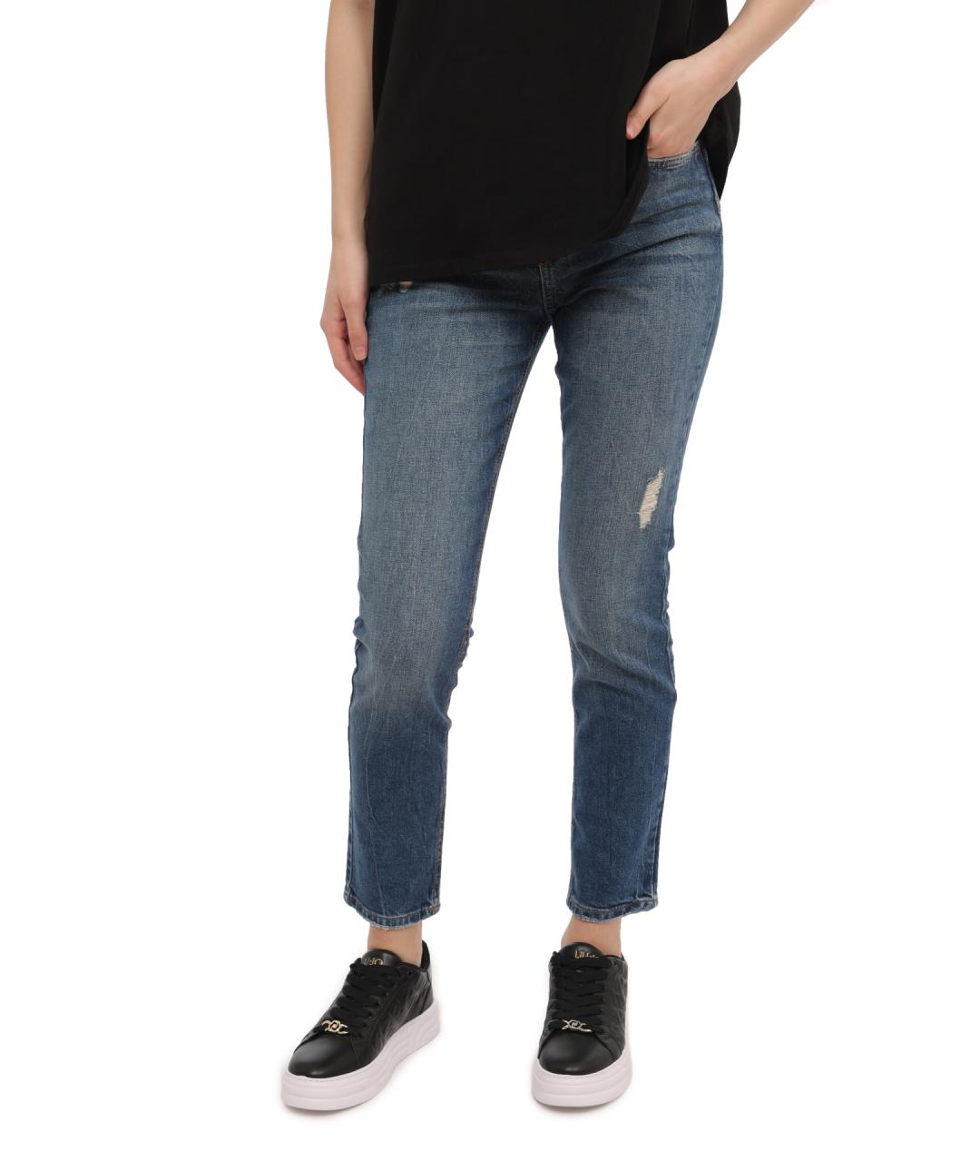 LIU JO Синие джинсы слим, фото 1