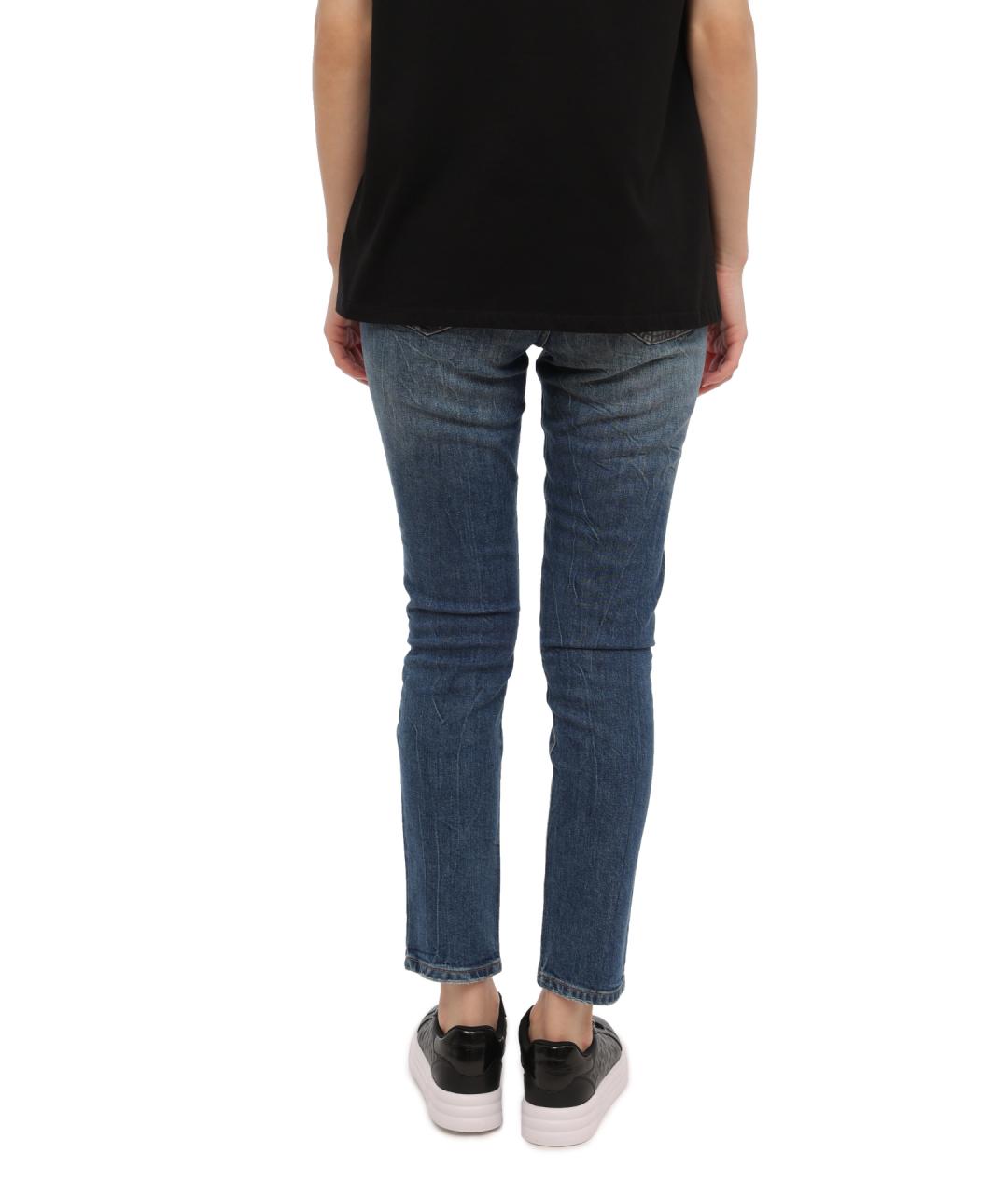 LIU JO Синие джинсы слим, фото 4