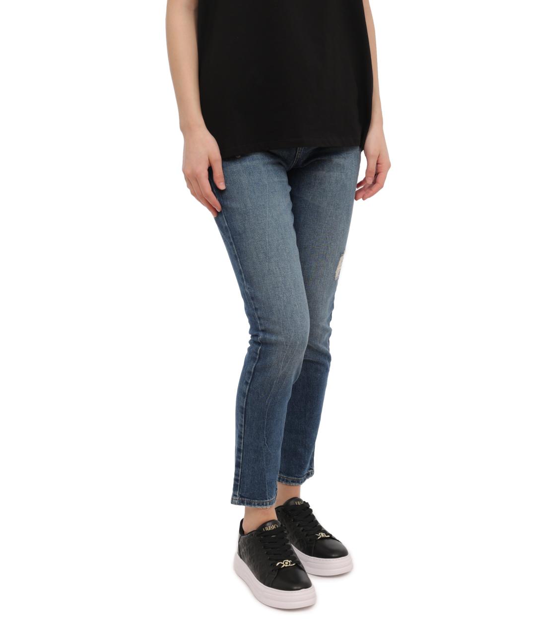 LIU JO Синие джинсы слим, фото 3