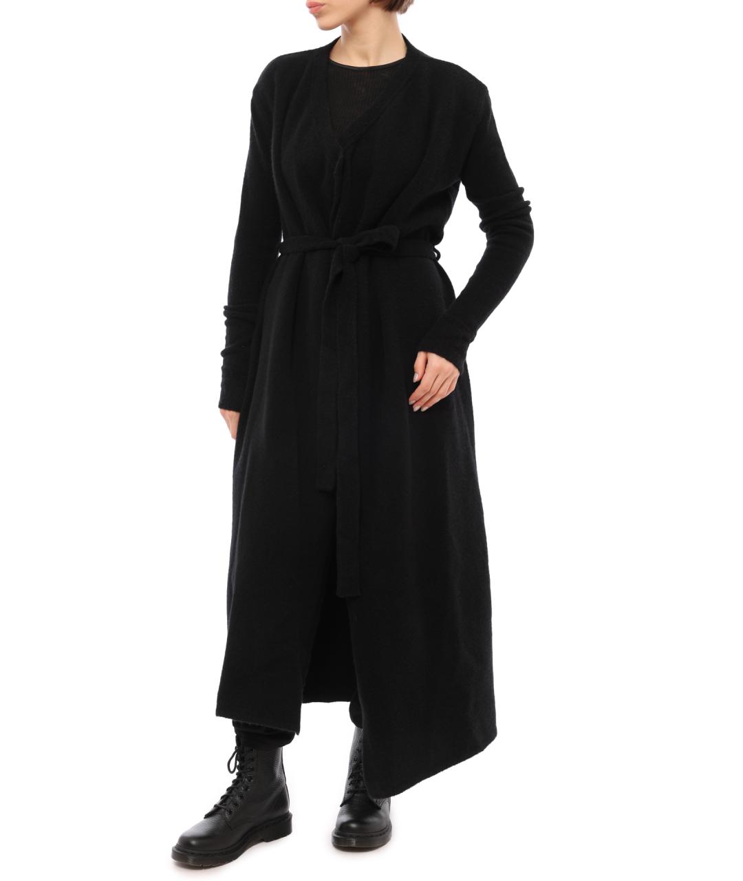 RICK OWENS Черный кардиган, фото 4