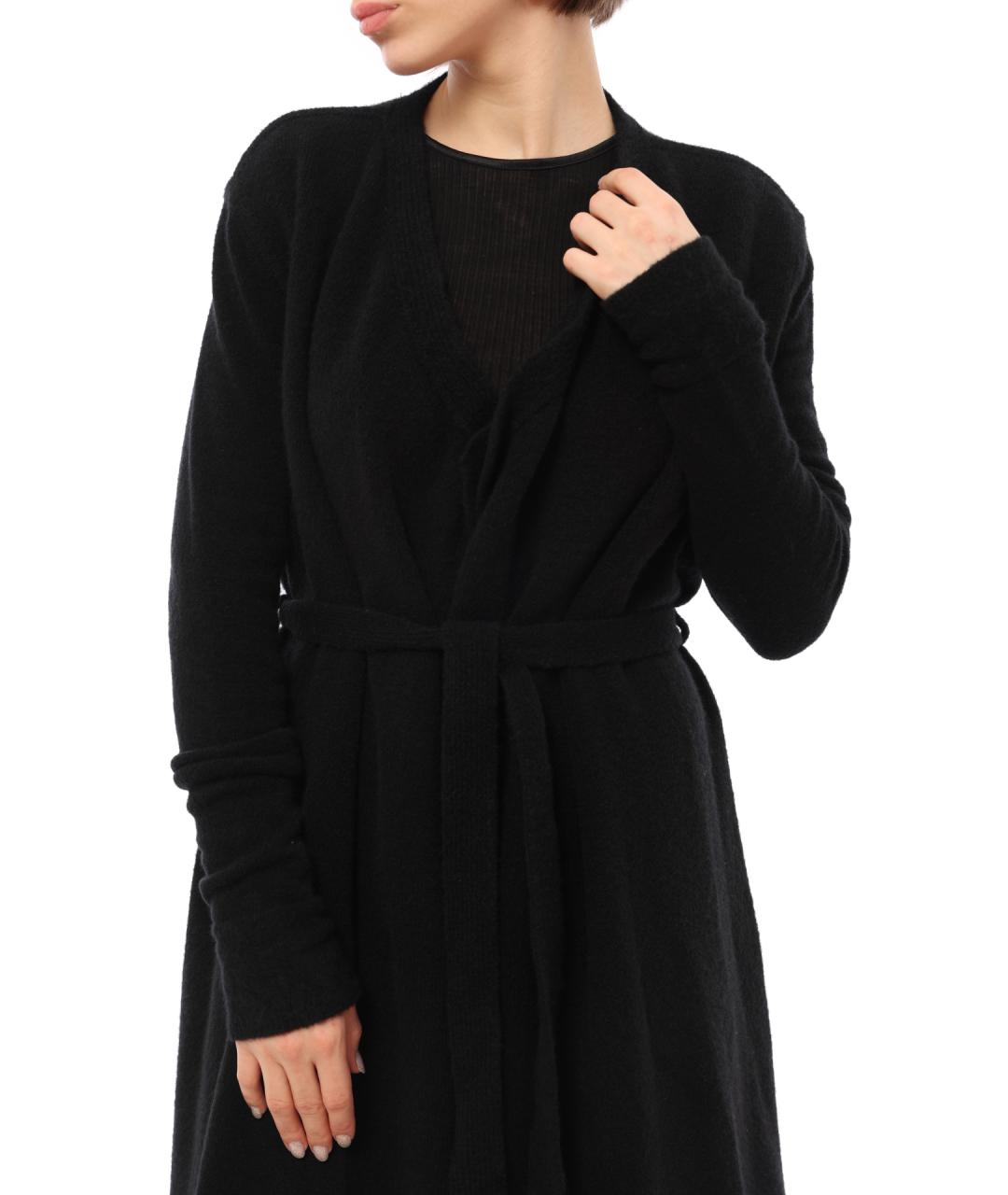 RICK OWENS Черный кардиган, фото 2
