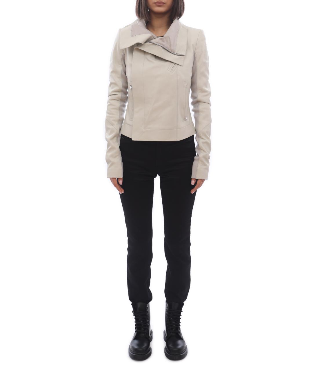 RICK OWENS Кожаная куртка, фото 6