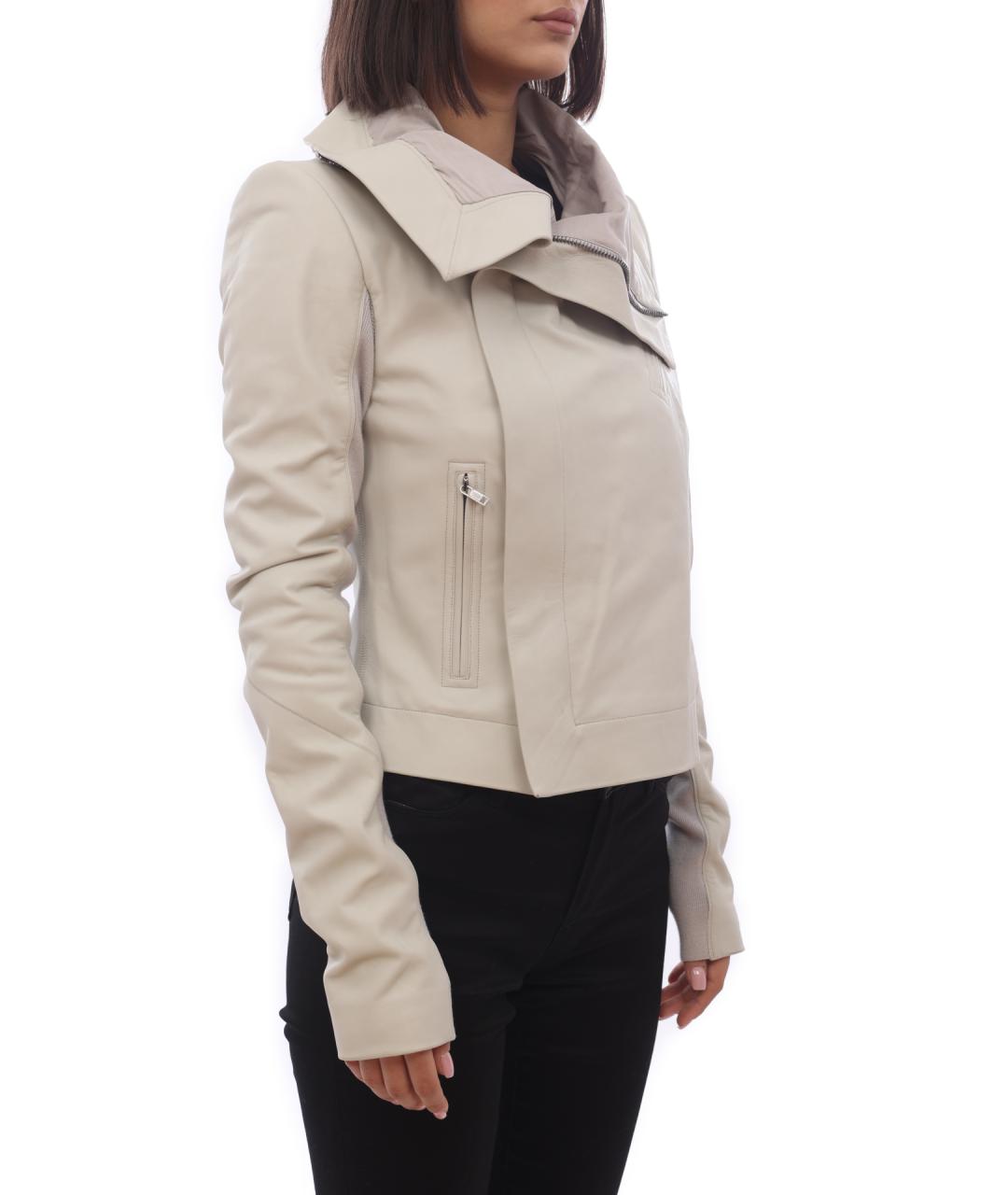 RICK OWENS Кожаная куртка, фото 3