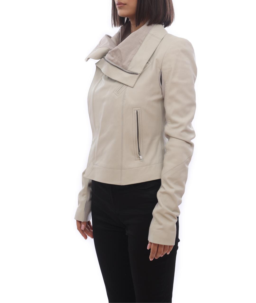 RICK OWENS Кожаная куртка, фото 5