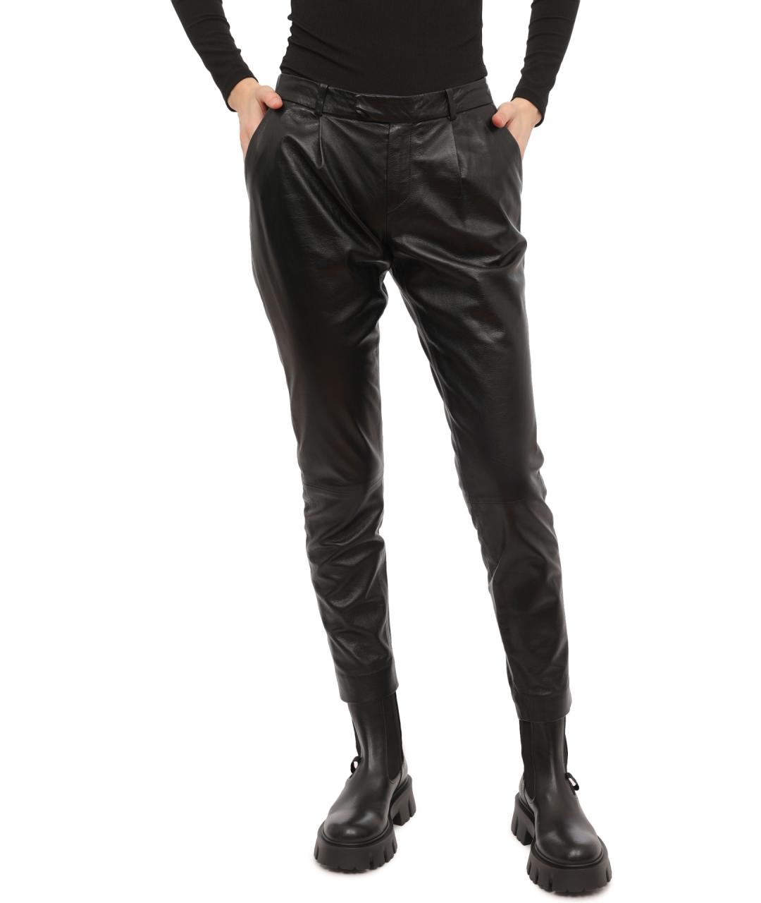 VALENTINO Черные брюки узкие, фото 1