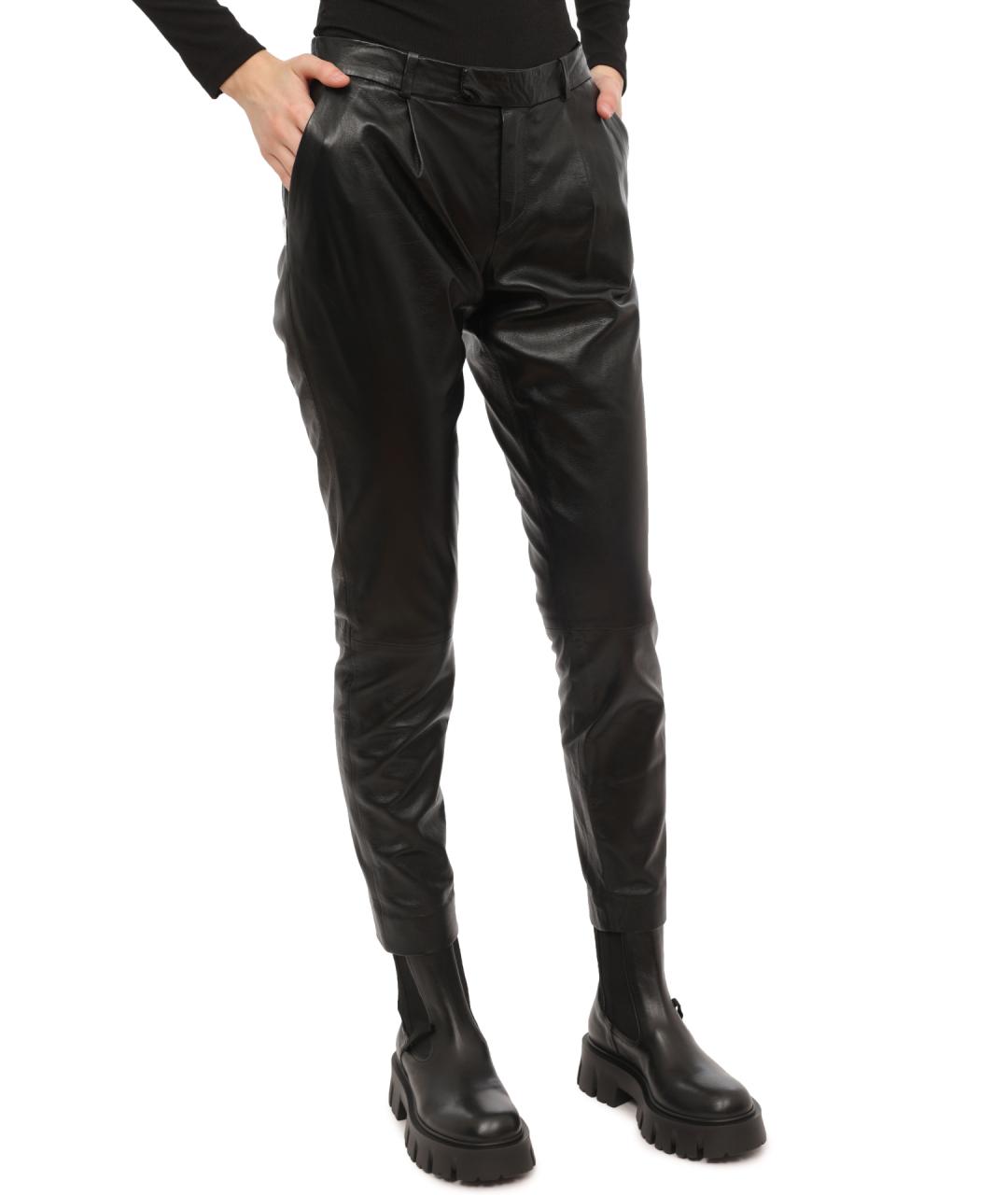 VALENTINO Черные брюки узкие, фото 4