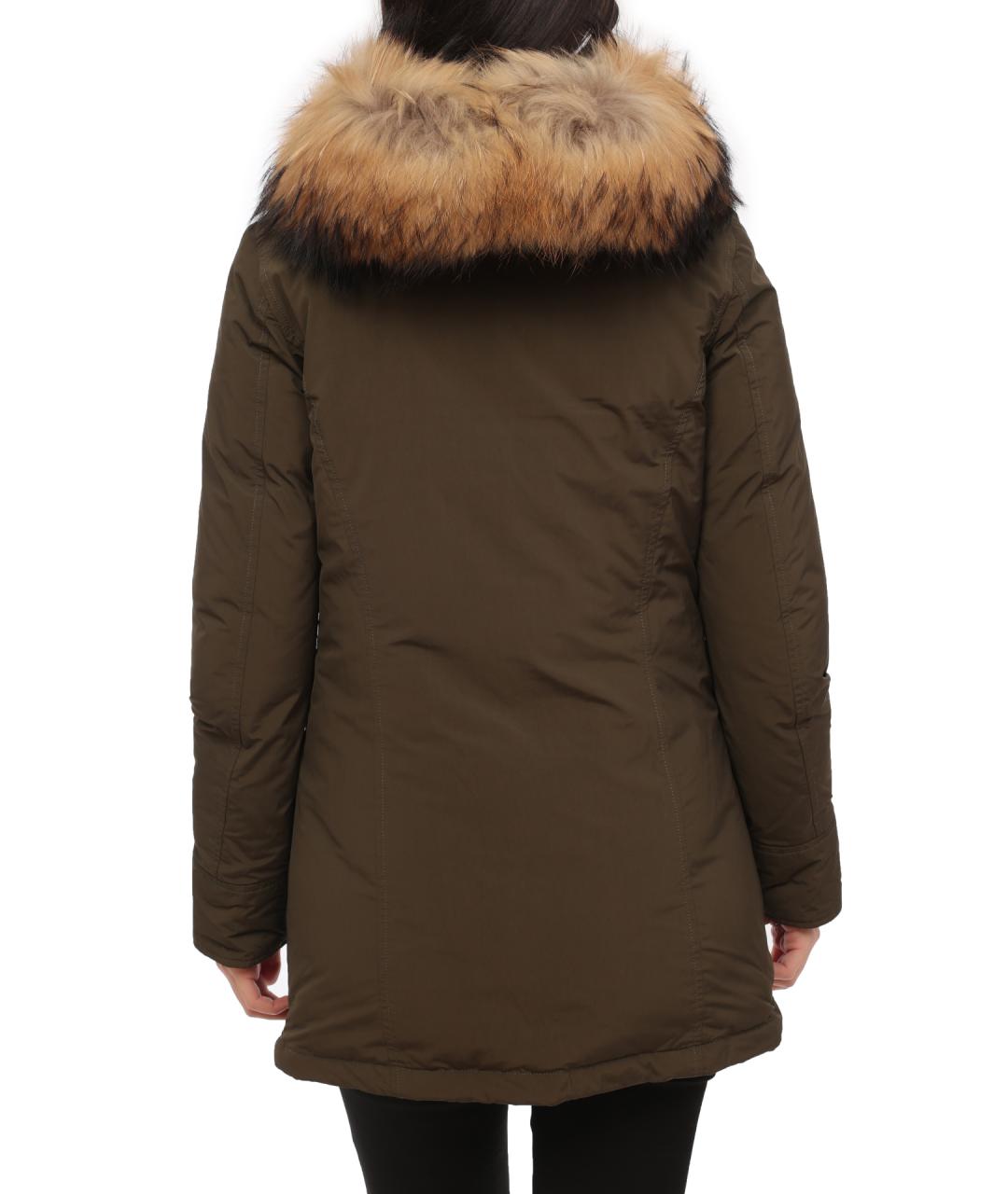 WOOLRICH Коричневая парка, фото 2