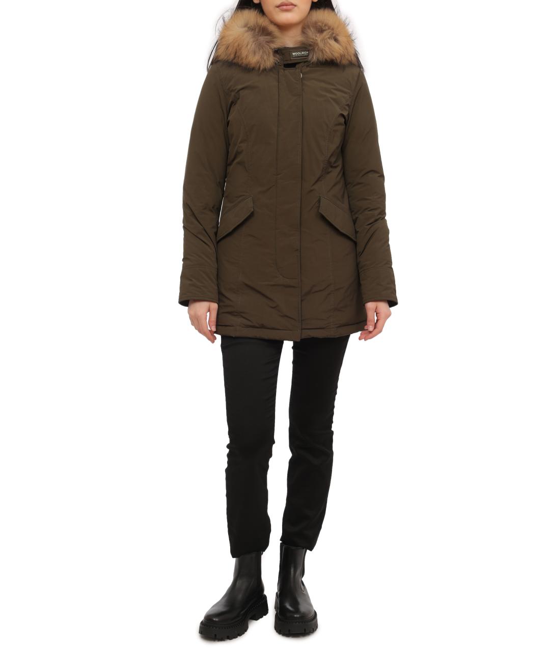 WOOLRICH Коричневая парка, фото 5