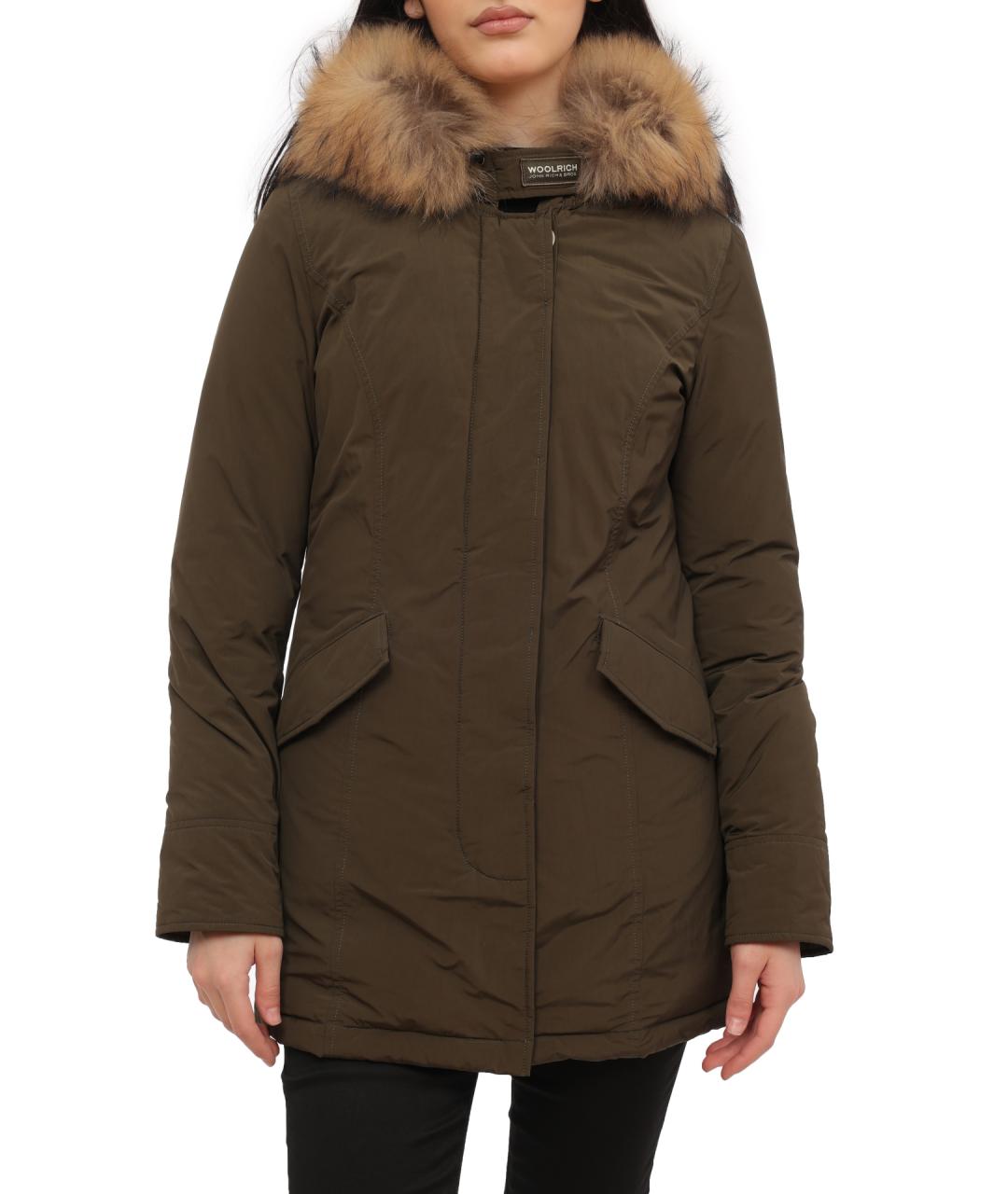 WOOLRICH Коричневая парка, фото 1