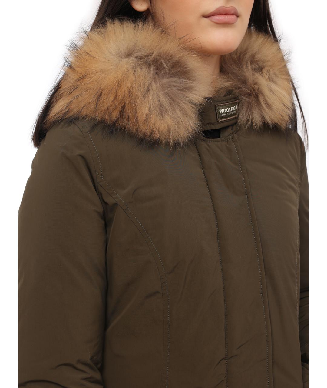 WOOLRICH Коричневая парка, фото 3