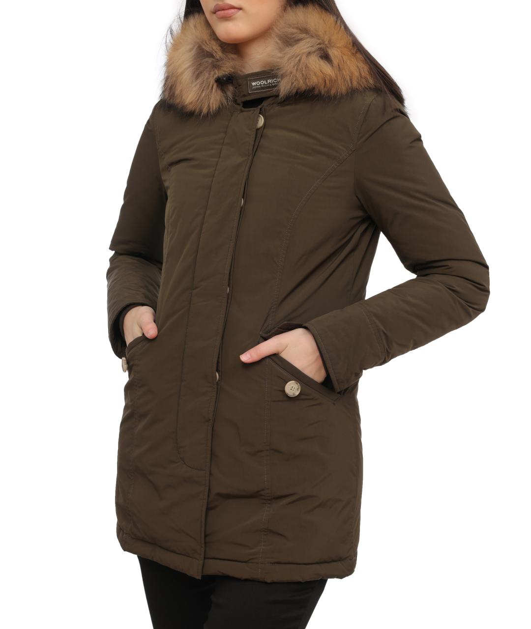 WOOLRICH Коричневая парка, фото 4
