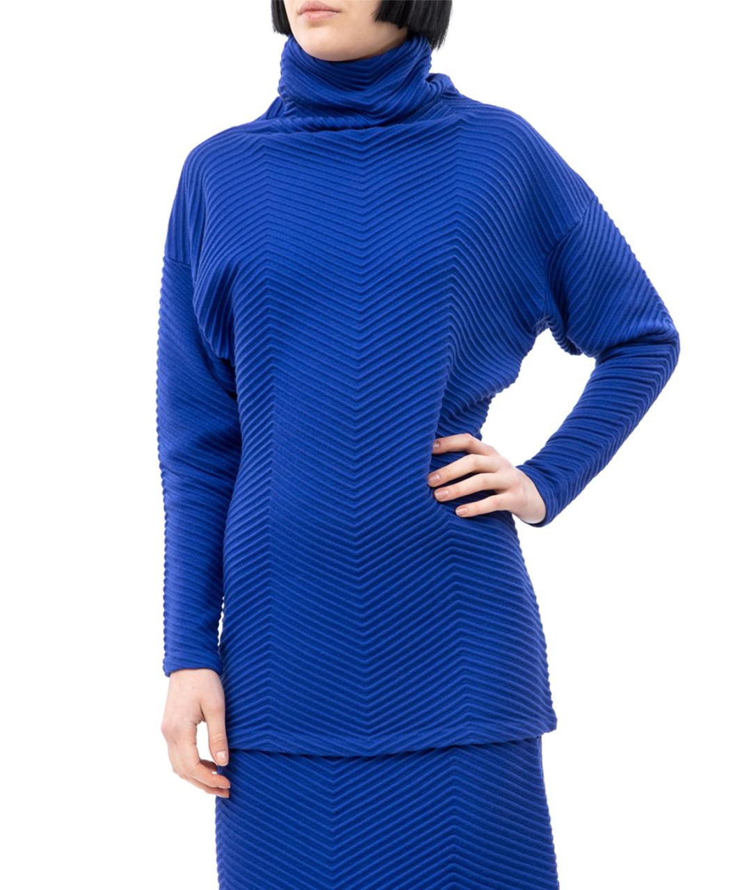 VICTORIA BECKHAM Синий джемпер / свитер, фото 1