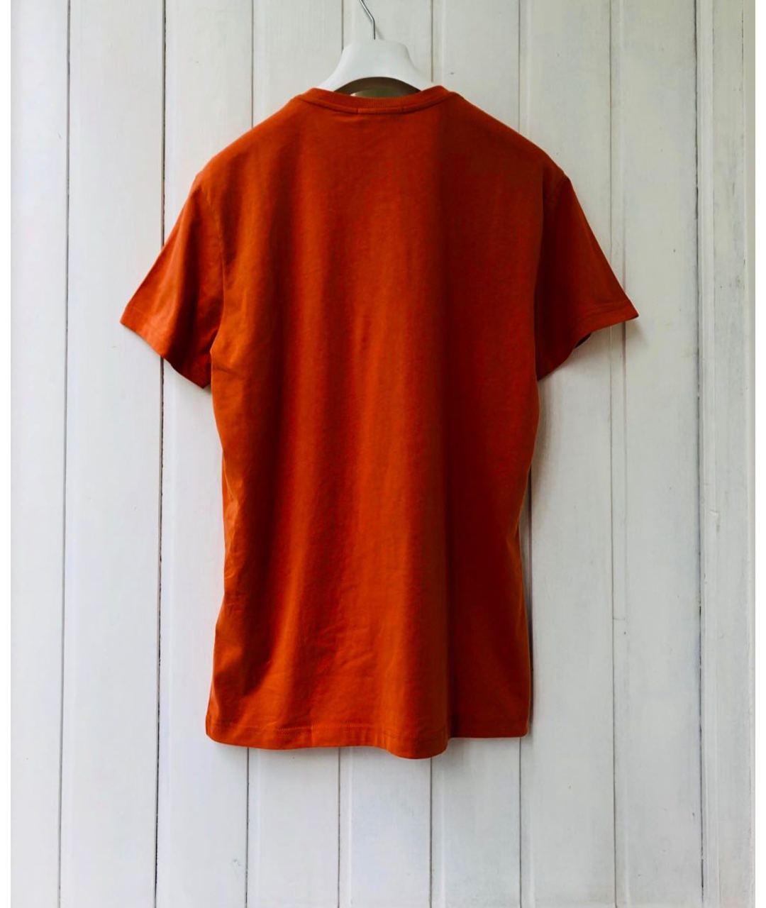 VERSACE JEANS COUTURE Оранжевая хлопковая футболка, фото 5