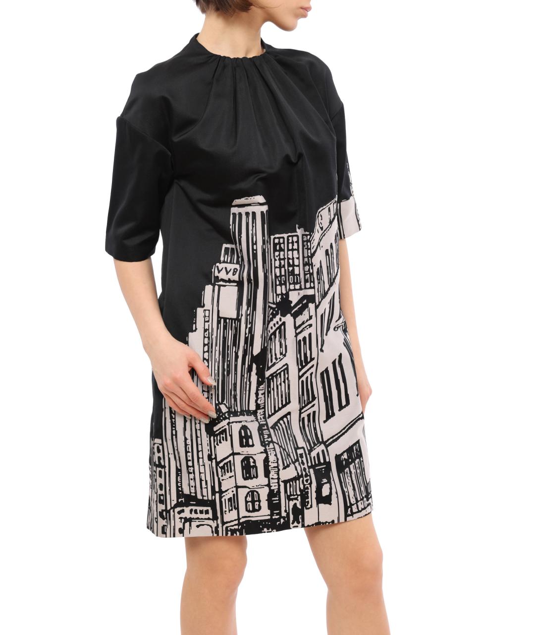 VICTORIA BECKHAM Мульти повседневное платье, фото 5