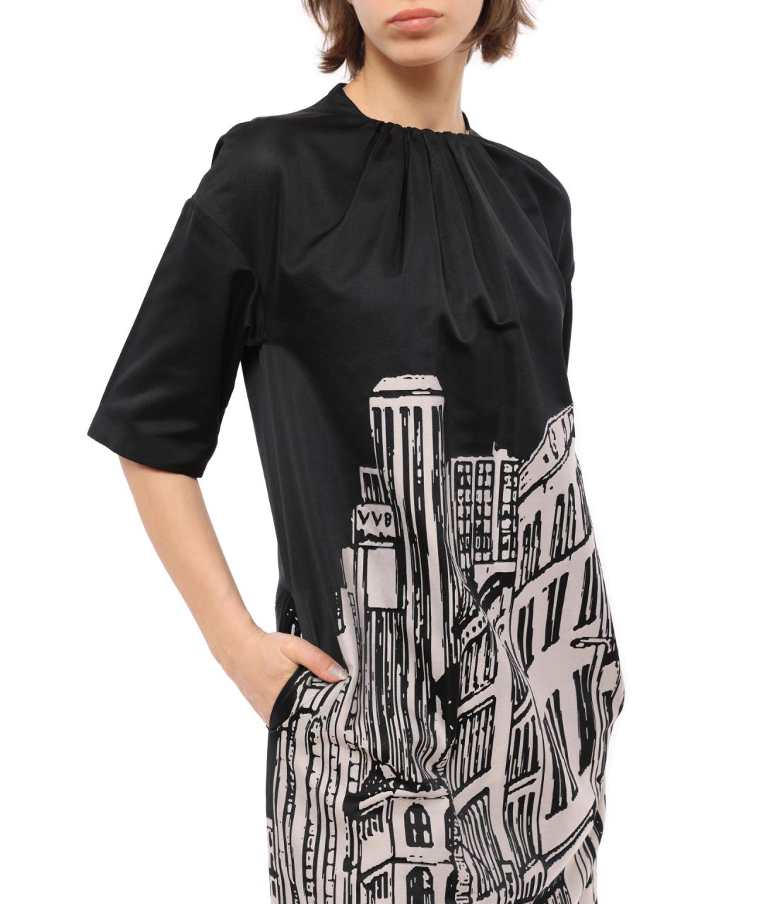 VICTORIA BECKHAM Мульти повседневное платье, фото 6