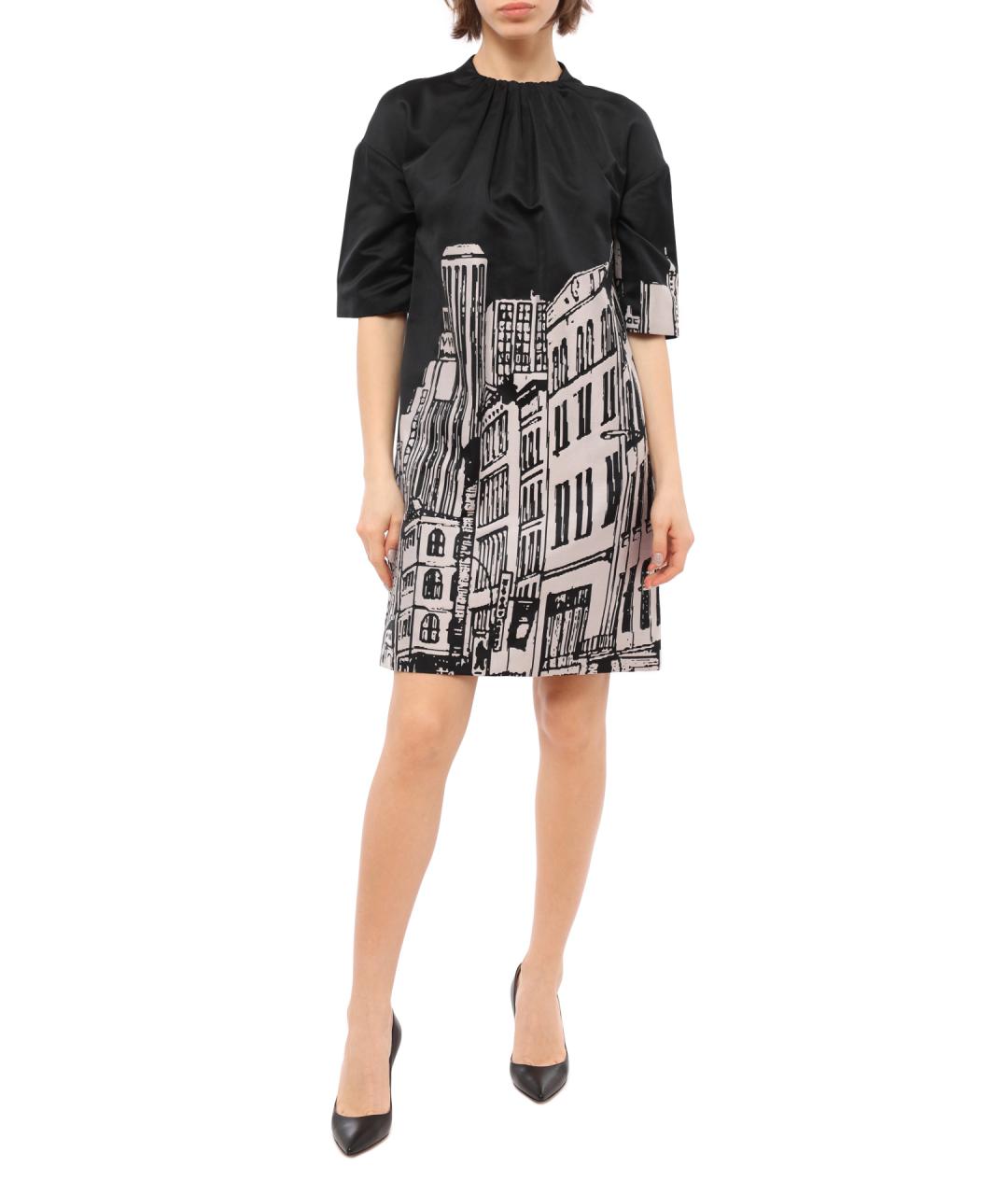 VICTORIA BECKHAM Мульти повседневное платье, фото 3