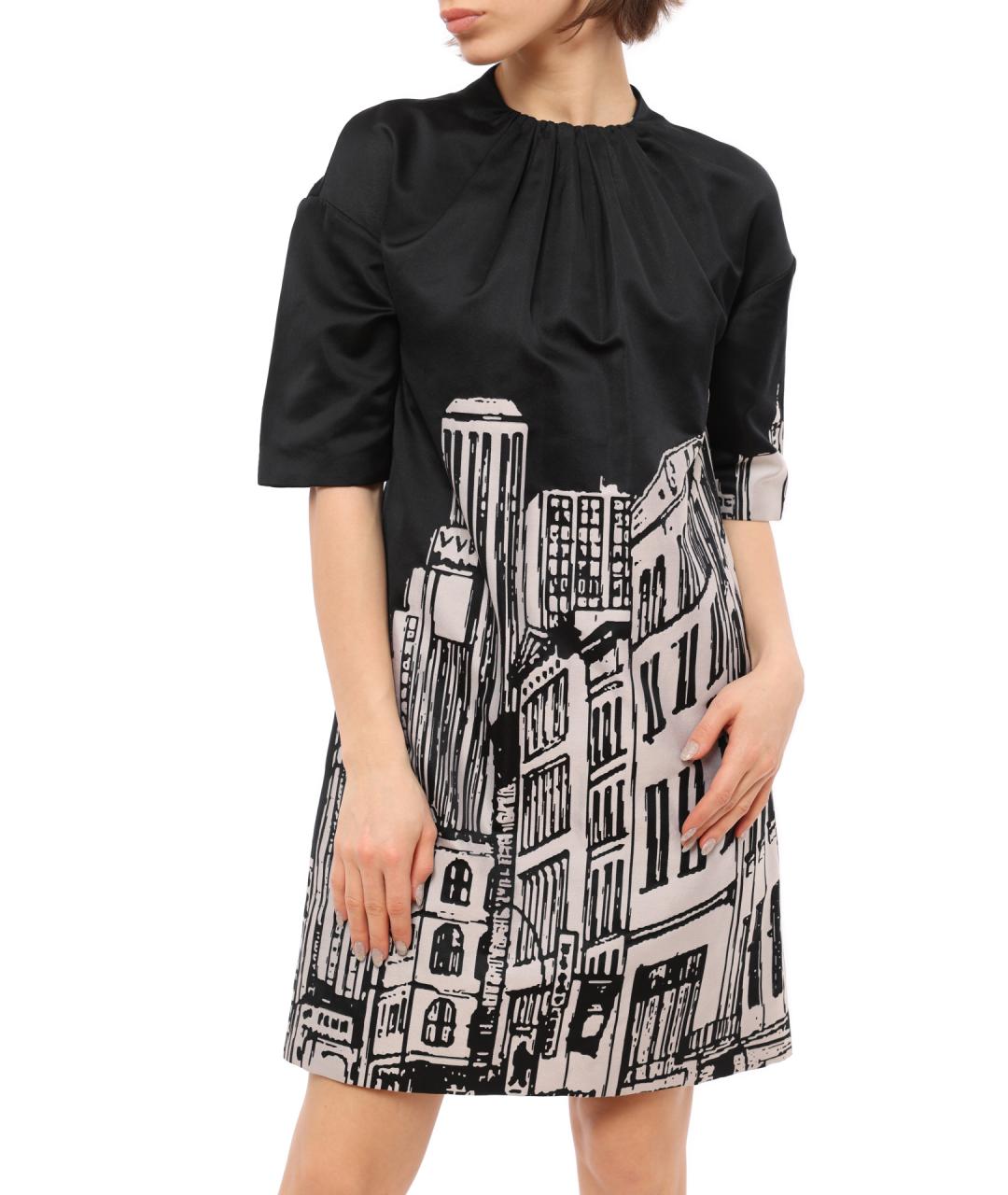 VICTORIA BECKHAM Мульти повседневное платье, фото 1