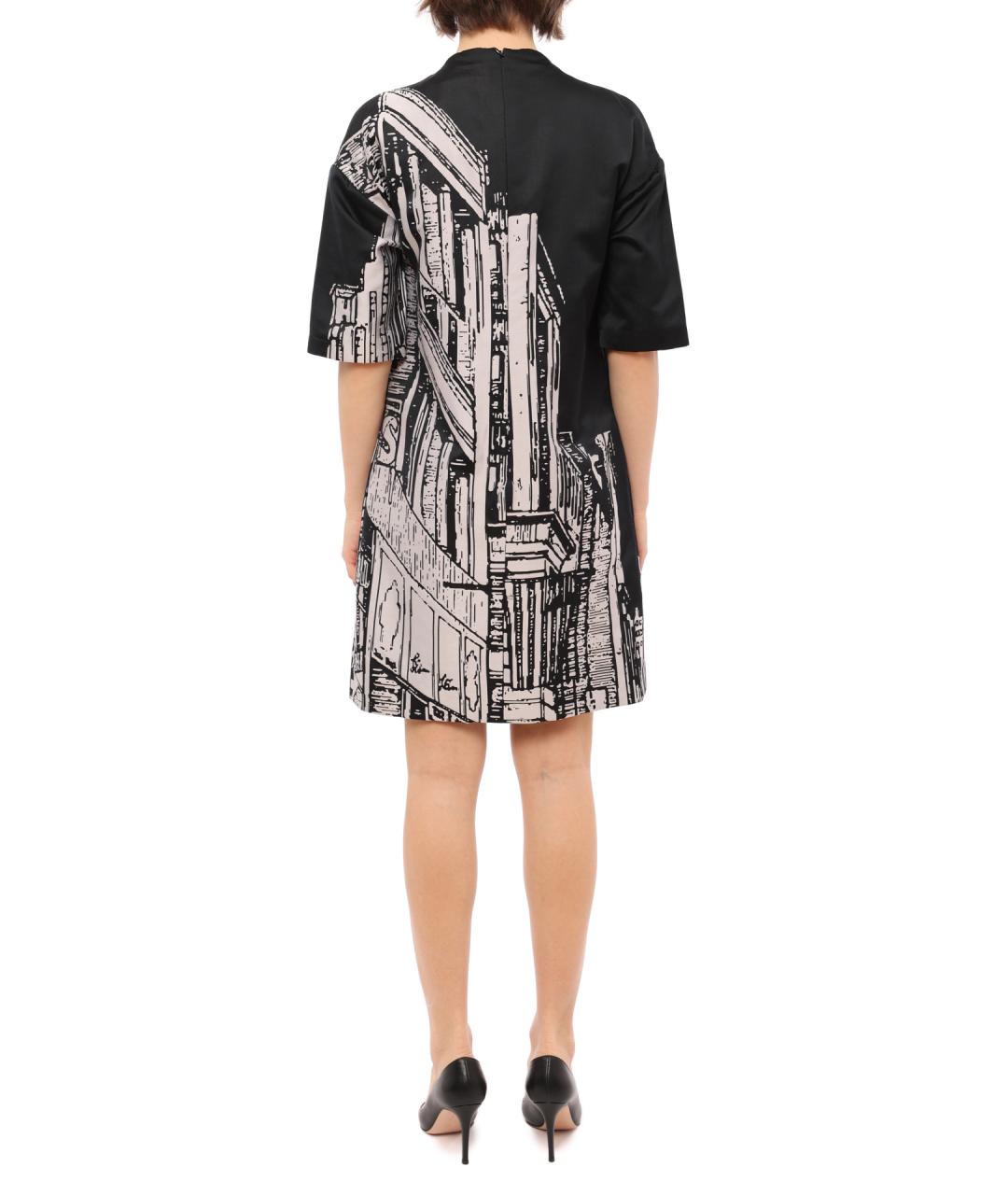 VICTORIA BECKHAM Мульти повседневное платье, фото 4