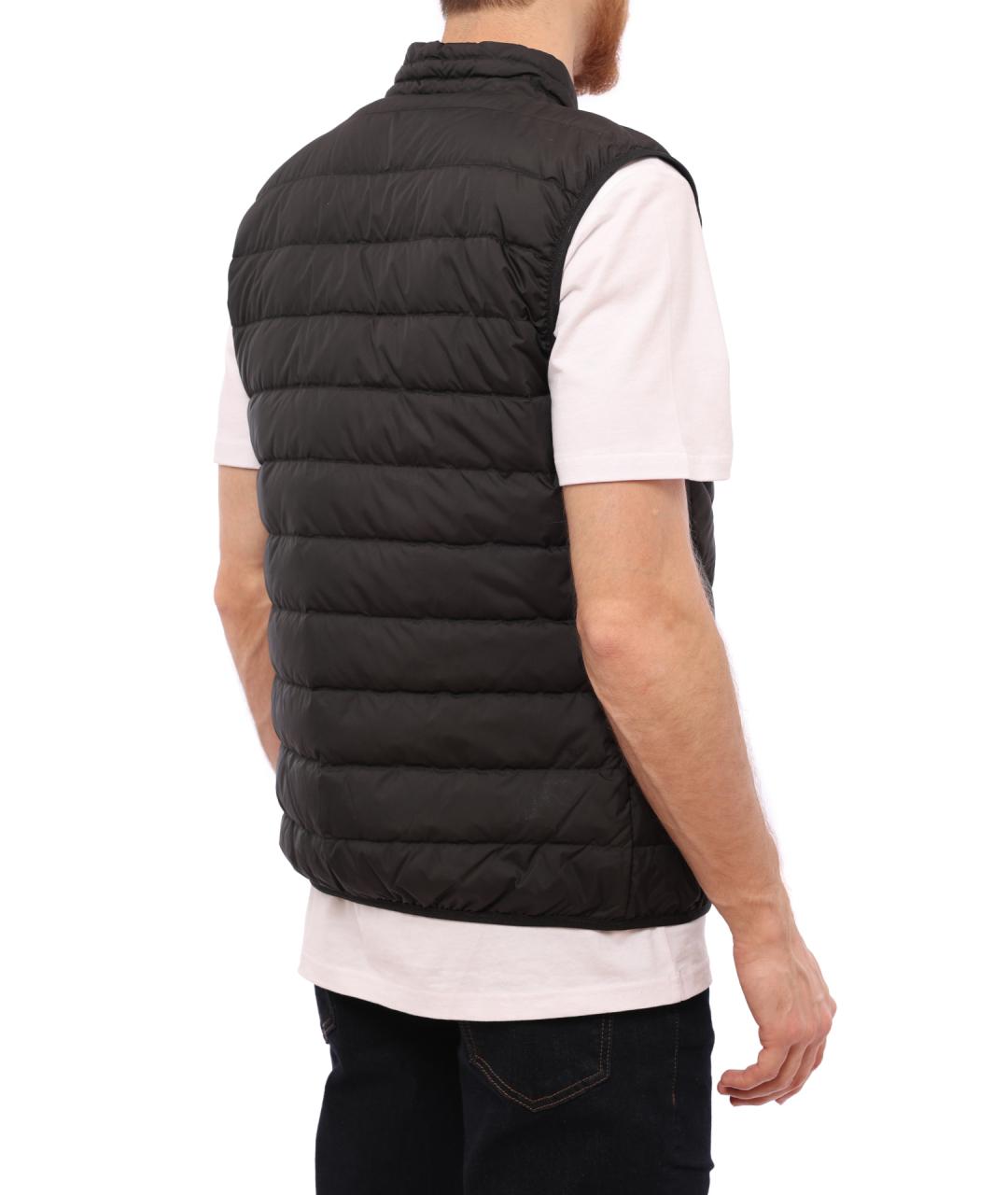 EA7 Черный жилет, фото 3