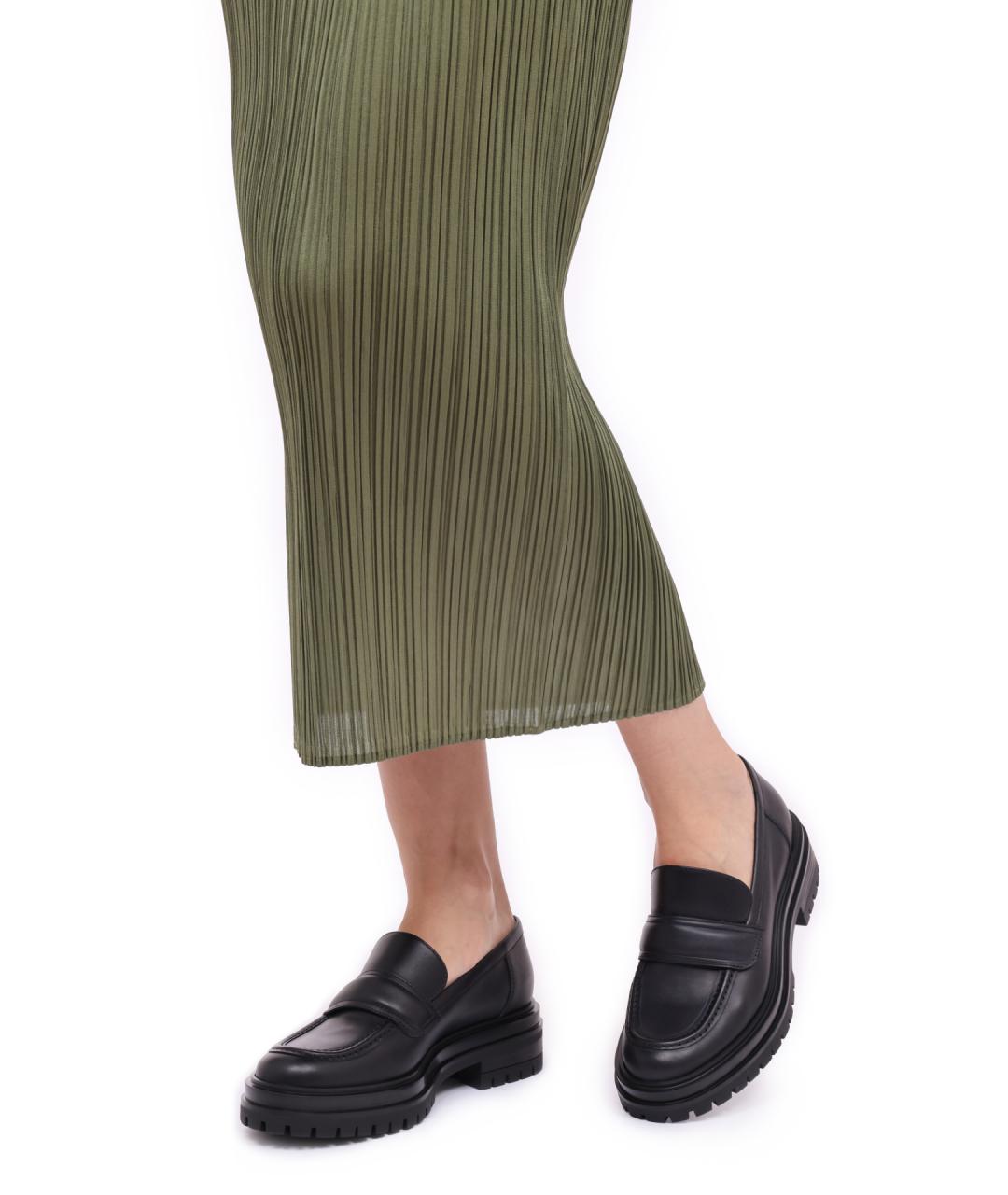 GIANVITO ROSSI Черные кожаные лоферы, фото 2