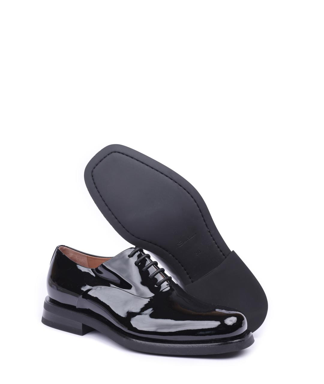 SANTONI Кожаные ботинки, фото 2