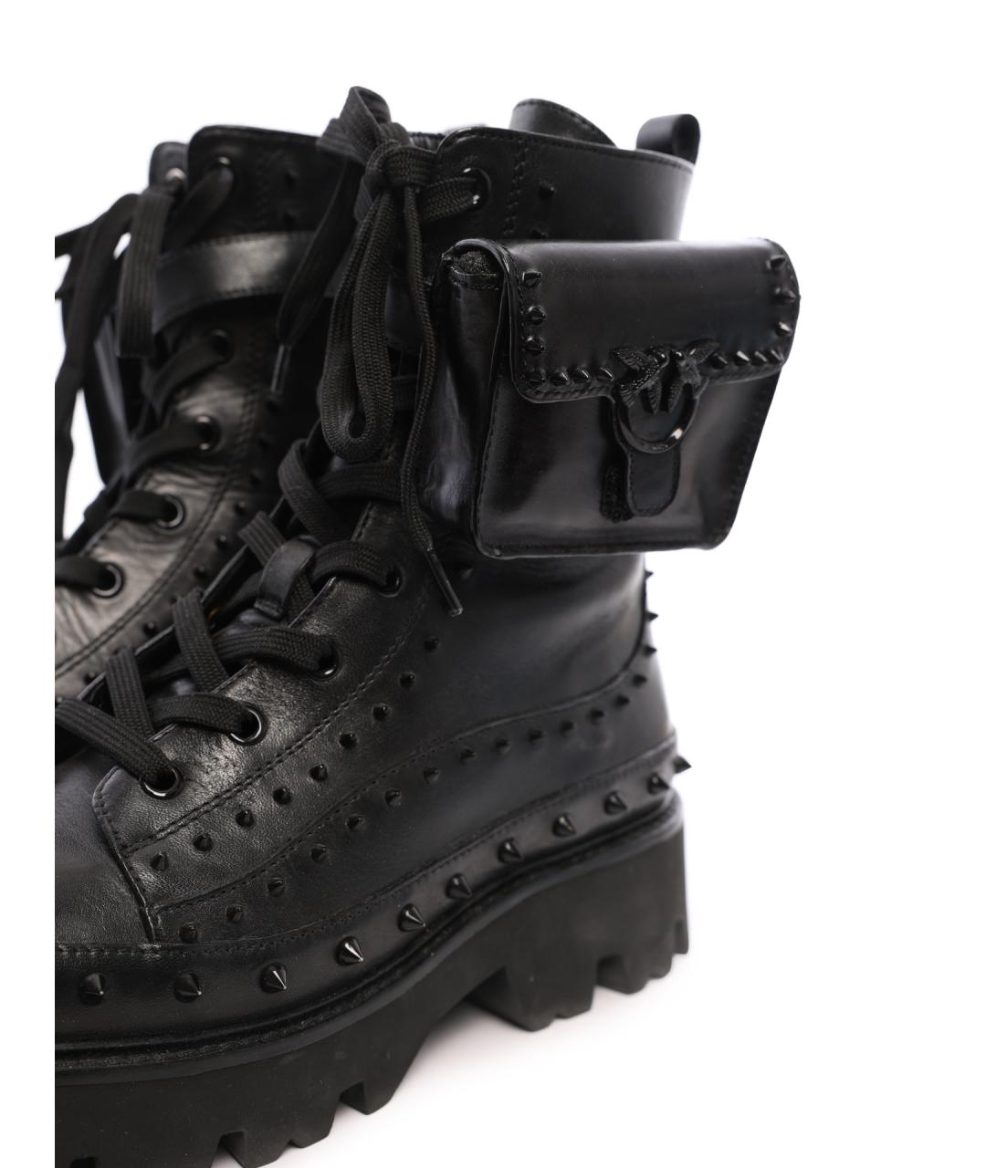 PINKO Черные ботинки, фото 2