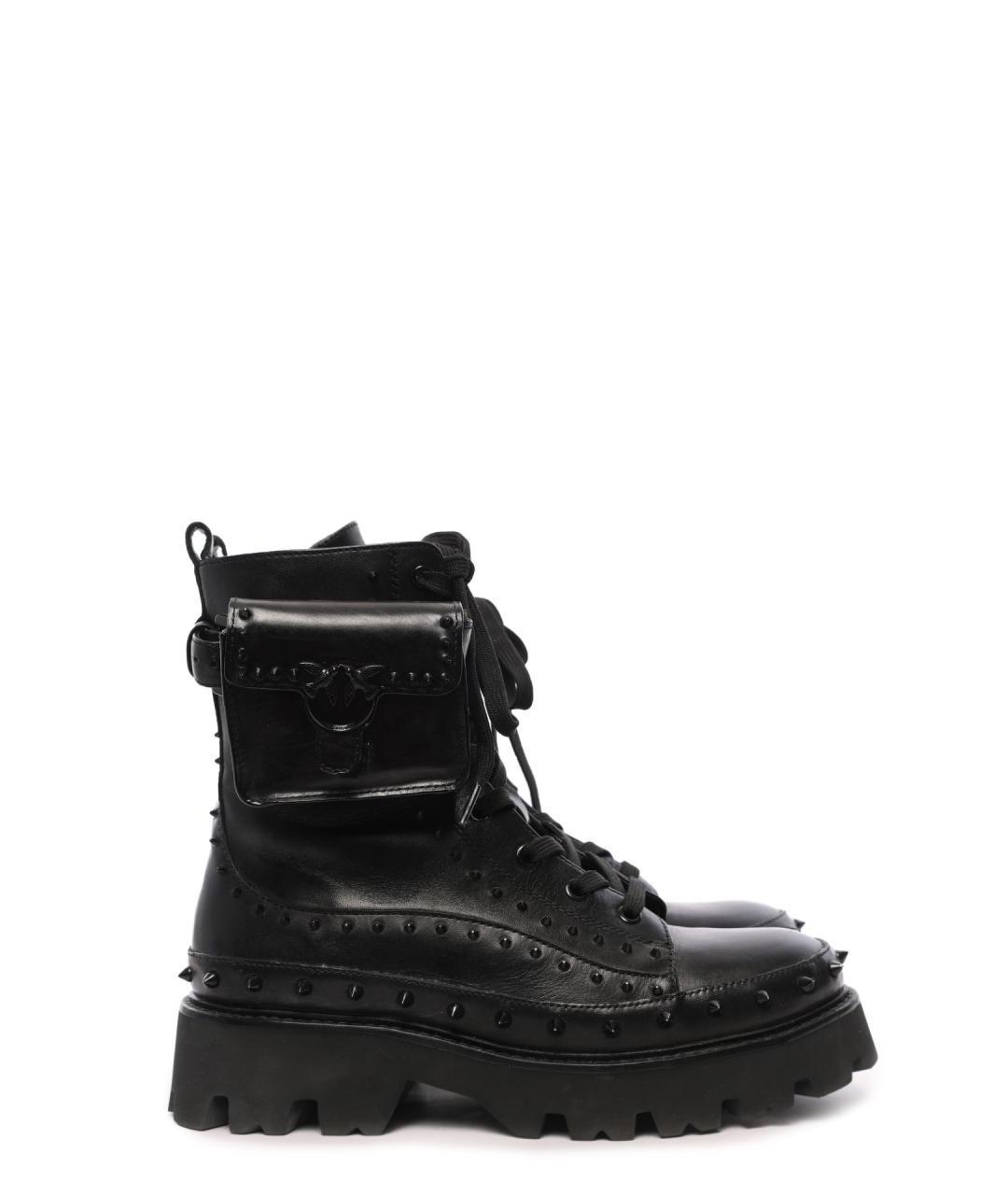 PINKO Черные ботинки, фото 1