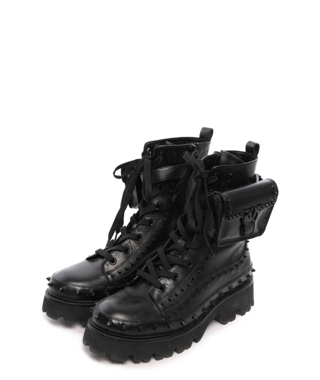 PINKO Черные ботинки, фото 6