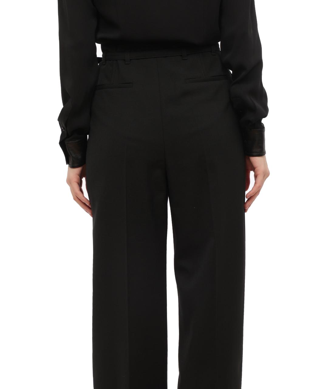 VALENTINO Черные прямые брюки, фото 5