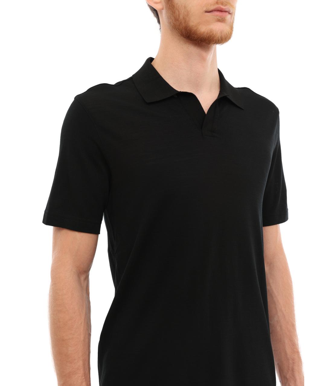 ZEGNA Черная футболка, фото 5