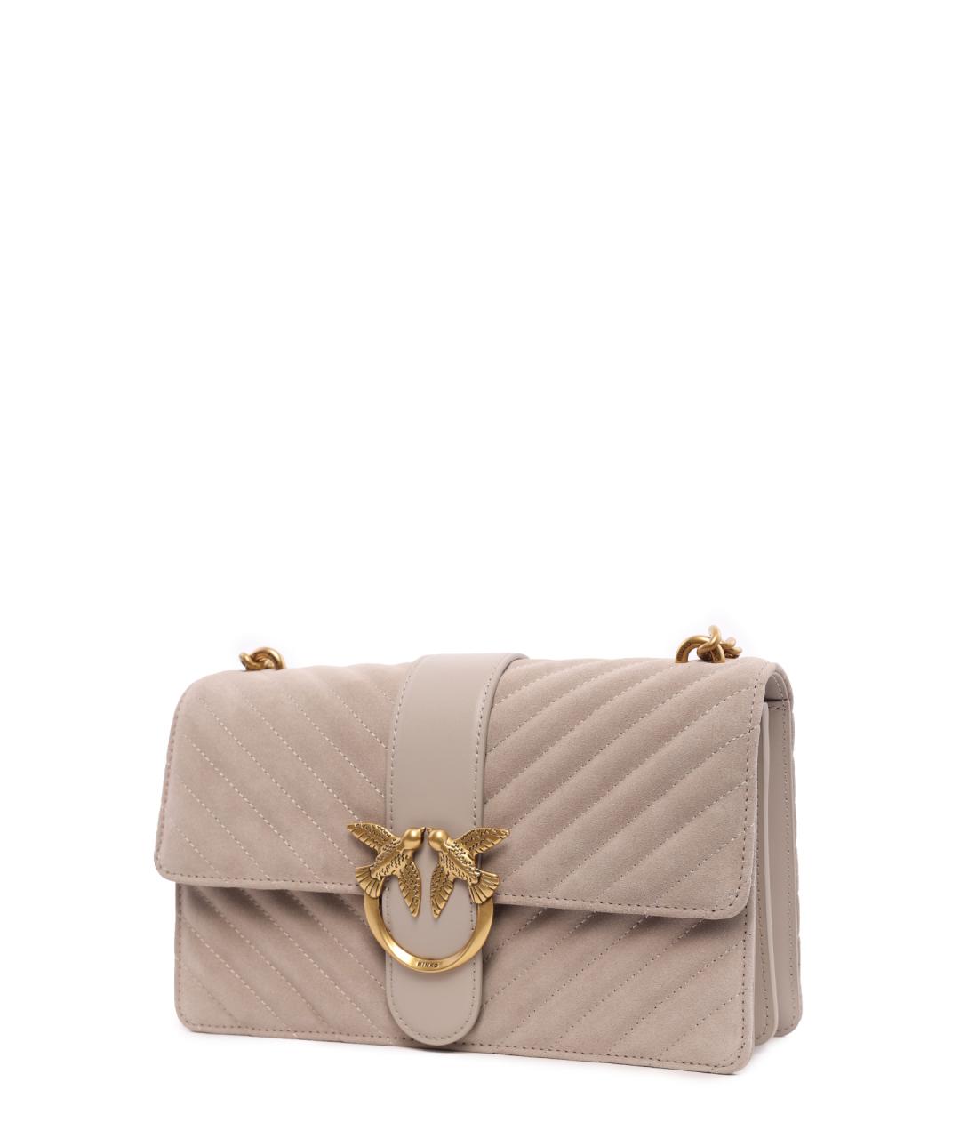 PINKO Серая сумка через плечо, фото 3