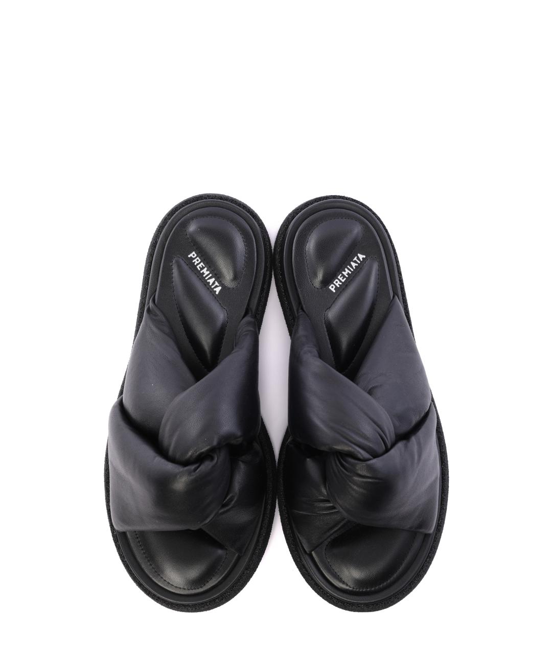 PREMIATA Черные шлепанцы, фото 4