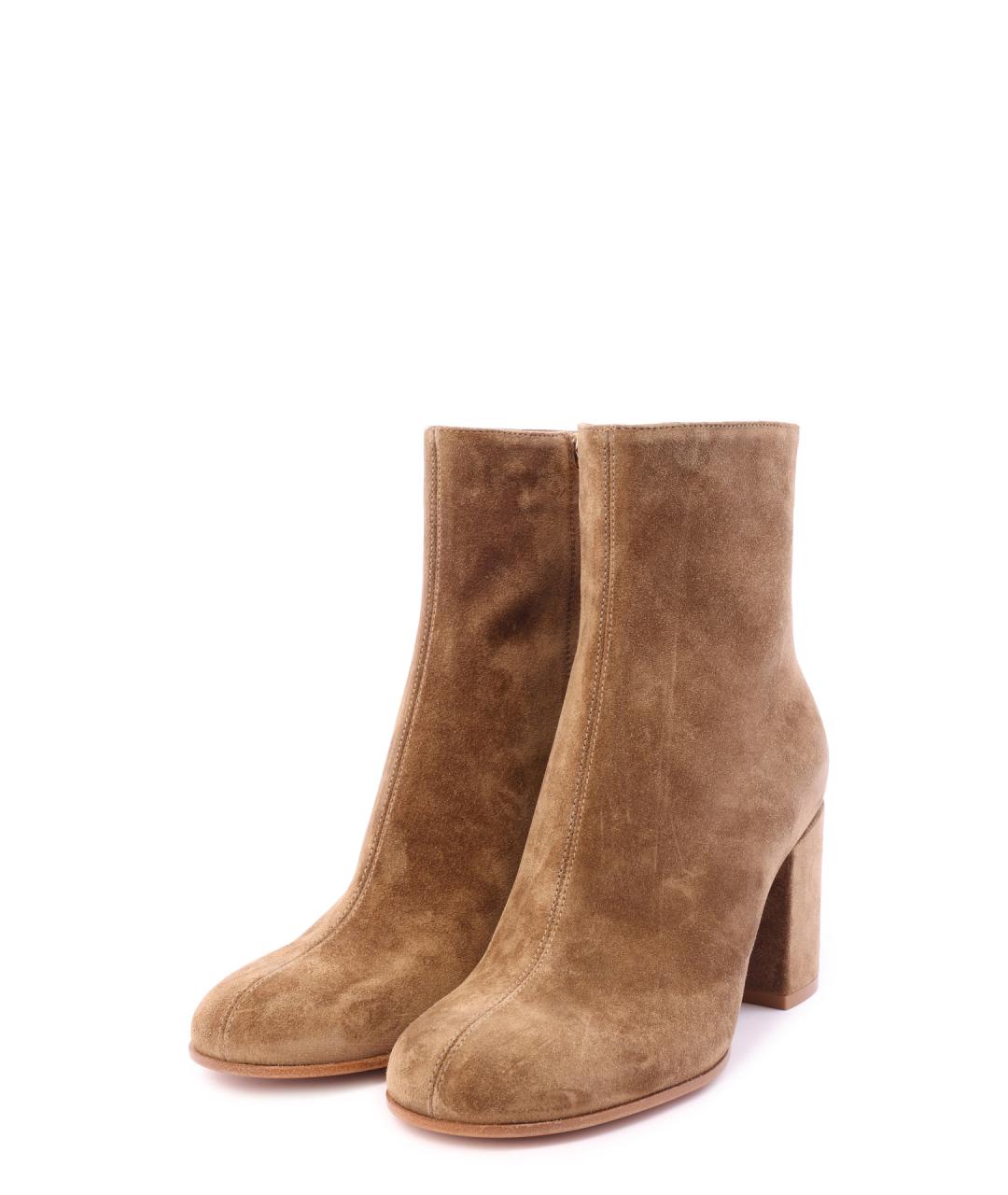GIANVITO ROSSI Замшевые ботильоны, фото 2