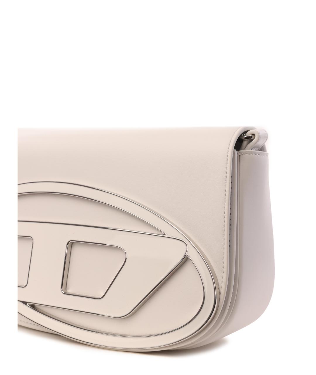 DIESEL Белая сумка через плечо, фото 5